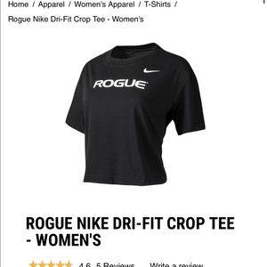 ROGUE Women’s LG Crop-Top tee